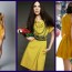 С чем носить платье горчичного цвета: какие комплекты будут уместны в любое время?